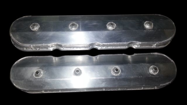 RnD Fabrication LS GM Fabricated Valve Covers